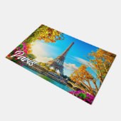 美しいパリ,フランス | エッフェル塔 ドアマット (アングル)