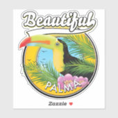 美しいパルマ、トゥーカンロゴ シール (シート)