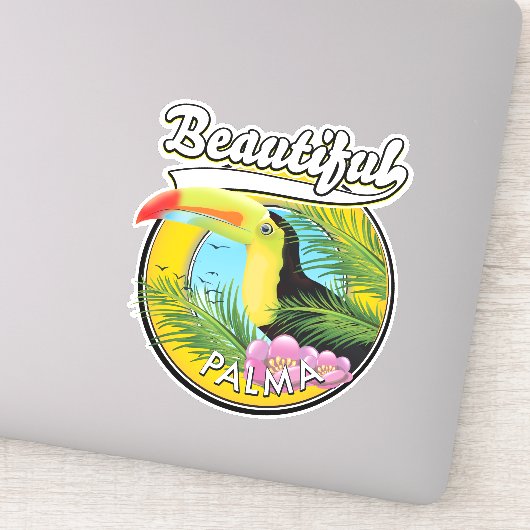 美しいパルマ、トゥーカンロゴ シール (詳細)