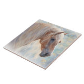 美しいパロミノホースロングマネ タイル (側面)