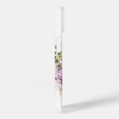 美しいパンサーフローラ紫の水彩画 Case-Mate iPhoneケース (裏面 / 右)