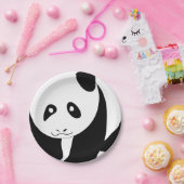 美しいパンダ ペーパープレート (パーティー)