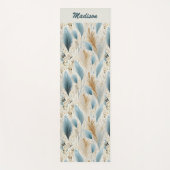 美しいパンパスグラス ヨガマット (正面)