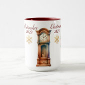 美しいパーソナライズされたくるみ割り マグカップ (中央)