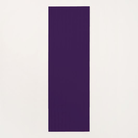 美しいパーソナライズされたアメジストクリスタルジオード ヨガマット (裏面)