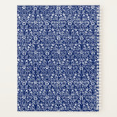 美しいパーソナライズされたサロンウィリアムモリスプランナー プランナー手帳 (裏面)