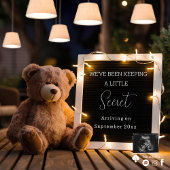 美しいパーソナライズされたデジタル妊娠の発表 招待状