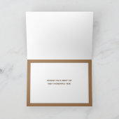 美しいパーソナライズされた自然鳥誕生日カード シーズンカード (内部)