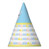 美しいパーティーラマ パーティーハット (右)