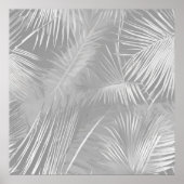 美しいパーム葉エレガント自然クラシック ポスター (正面)