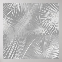 美しいパーム葉エレガント自然クラシック ポスター