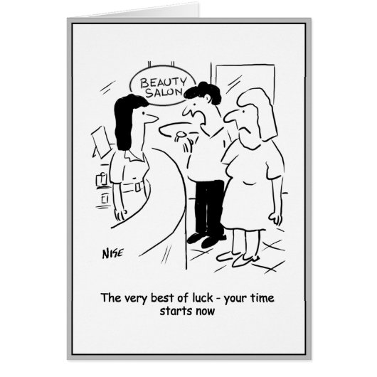 美しいパーラーの男が今から時間が始まると言う。 (正面)