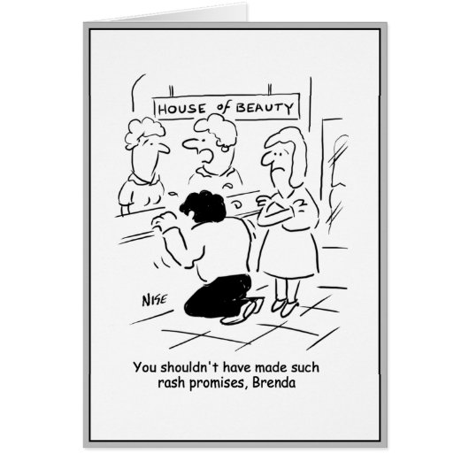 美しいパーラーの男は大いに失望している。 (正面)