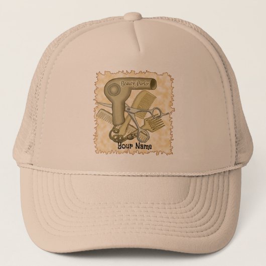 美しいパーラーボーティシアンハット キャップ (正面)