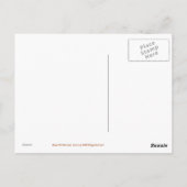 美しいヒョウ ポストカード (裏面)