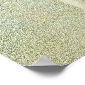 美しいビクトリアンモチーフ/ルノアールバレリーナのポスター ポスター (角)