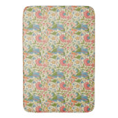 美しいビクトリアン庭の恋人フローラ バスマット (正面縦)