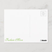 美しいビクトリアン忘れヴィンテージ-Me-Not ポストカード (裏面)