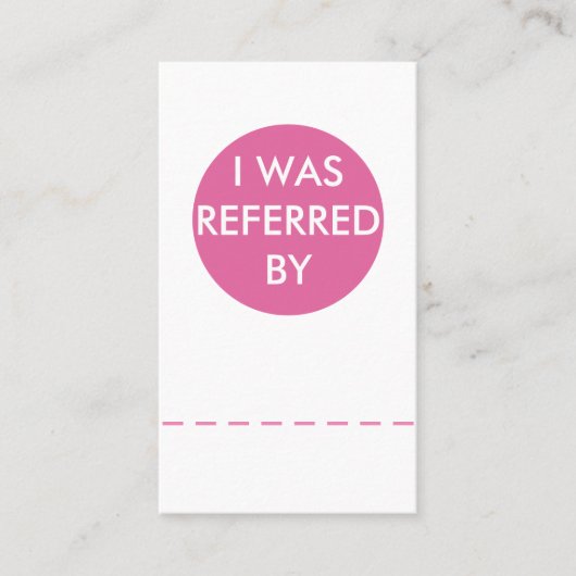 美しいビジネス紹介カードテンプレート 紹介カード (正面)