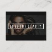 美しいビジネス 名刺 (正面)