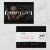 美しいビジネス 名刺 (正面/裏面)