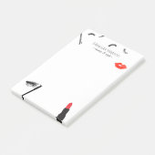 美しいビズまつげリップマスカラメイクアップアーティスト ポストイット (アングル)