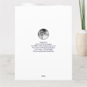 美しいビッグ、ハッピー65誕生日カード カード (裏面)