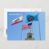 美しいビバリーヒルズポストカード! ポストカード (正面/裏面)