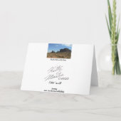 美しいビュッテスシーズンの挨拶 シーズンカード (裏面)