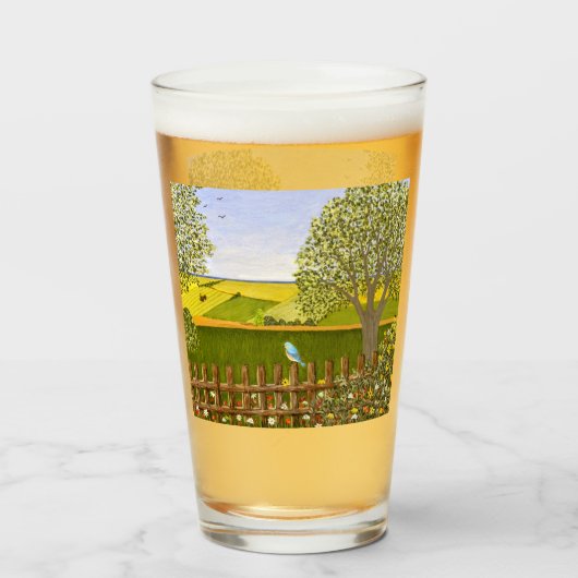 美しいビューホワイト タンブラーグラス (ドリンク正面)