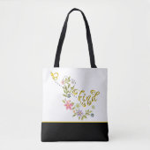 美しいビーの種類トートバッグ トートバッグ (正面)