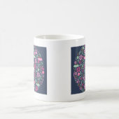 美しいビーグル コーヒーマグカップ (中央)