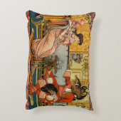 美しいビーストクラシックフェアリーテイルキャラクター アクセントクッション (裏面(縦))