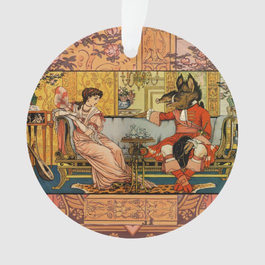 美しいビーストクラシックフェアリーテイルキャラクター オーナメント (正面)