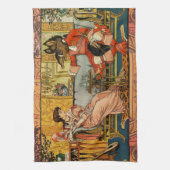 美しいビーストクラシックフェアリーテイルキャラクター キッチンタオル (縦)