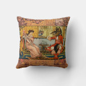 美しいビーストクラシックフェアリーテイルキャラクター クッション (裏面)