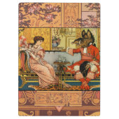 美しいビーストクラシックフェアリーテイルキャラクター クリップボード (裏面)