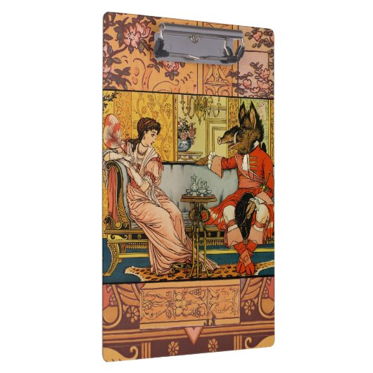 美しいビーストクラシックフェアリーテイルキャラクター クリップボード (右)