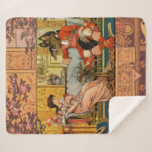 美しいビーストクラシックフェアリーテイルキャラクター シェルパブランケット (正面(横))