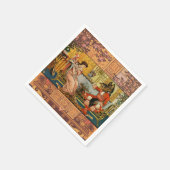 美しいビーストクラシックフェアリーテイルキャラクター スタンダードカクテルナプキン (角)