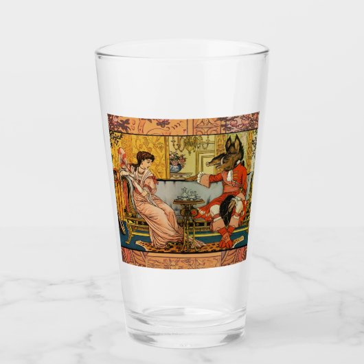 美しいビーストクラシックフェアリーテイルキャラクター タンブラーグラス (正面)