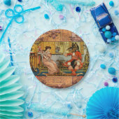 美しいビーストクラシックフェアリーテイルキャラクター ペーパープレート (パーティー)