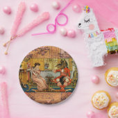 美しいビーストクラシックフェアリーテイルキャラクター ペーパープレート (パーティー)