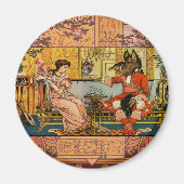 美しいビーストクラシックフェアリーテイルキャラクター マグネット (正面)