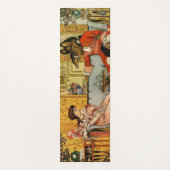 美しいビーストクラシックフェアリーテイルキャラクター ヨガマット (正面)