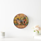 美しいビーストクラシックフェアリーテイルキャラクター ラウンド壁時計 (ホーム)