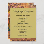 美しいビーストクラシックフェアリーテイルキャラクター 招待状 (正面/裏面)