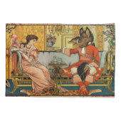 美しいビーストクラシックフェアリーテイルキャラクター 枕カバー (裏面)