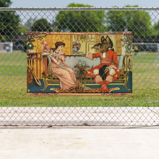 美しいビーストクラシックフェアリーテイルキャラクター 横断幕 (インサイチュ)