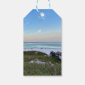 美しいビーチでの特別なオーシャン撮影イベント ギフトタグ (裏面)